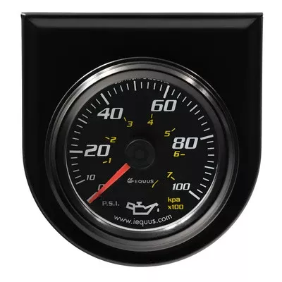 Equus 2" Mechanical Oil Pressure Gauge E6244