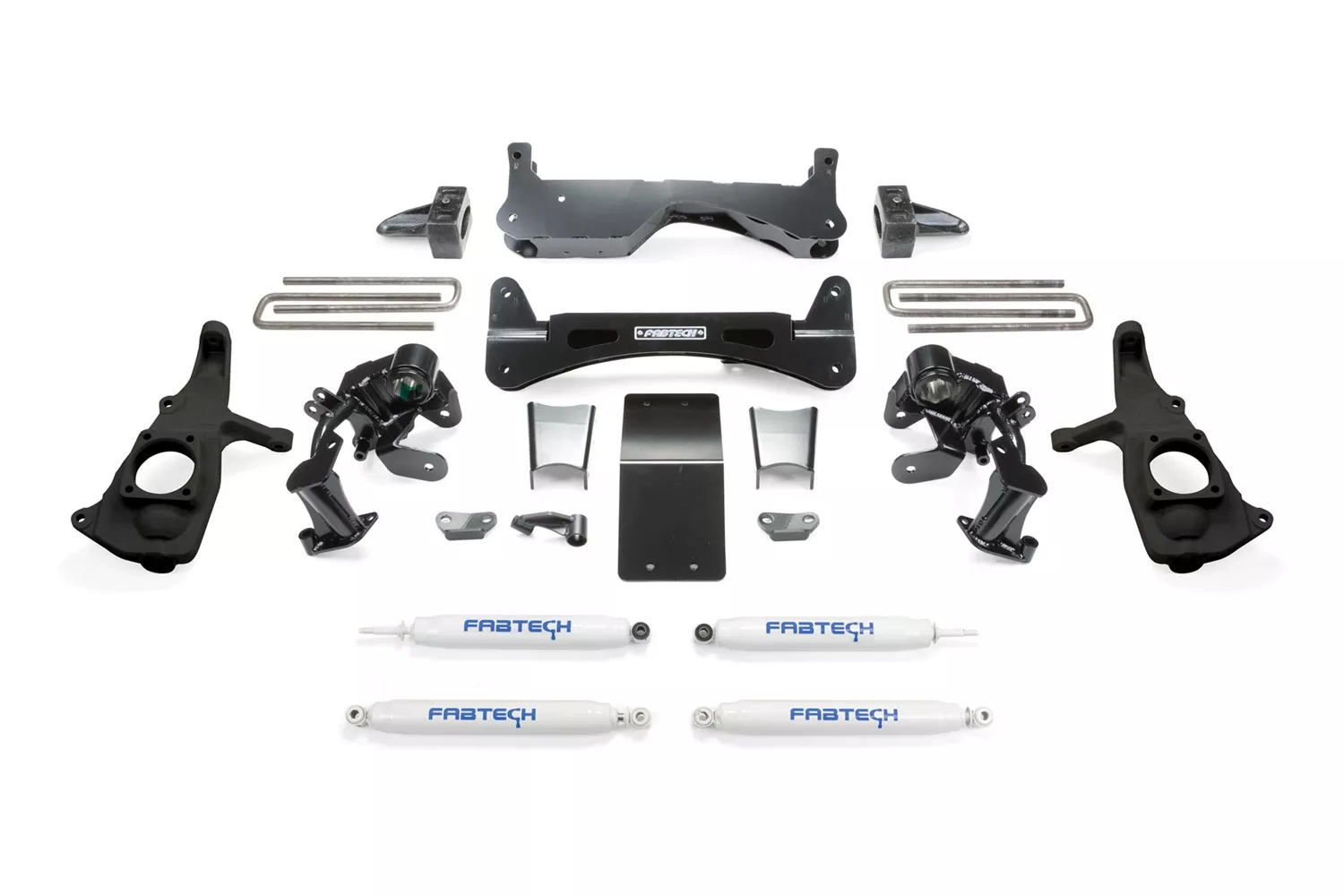 Fabtech K1046 Raised Torsion Suspension Lift System