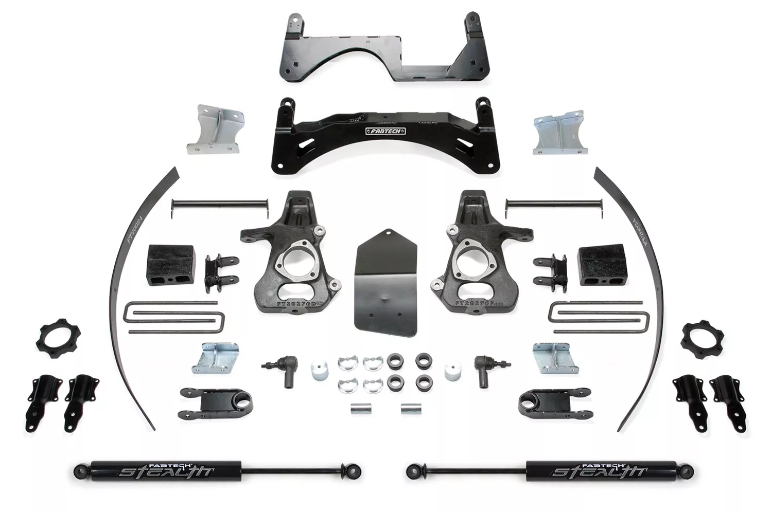 Fabtech K1068M Basic Lift System w/Shocks