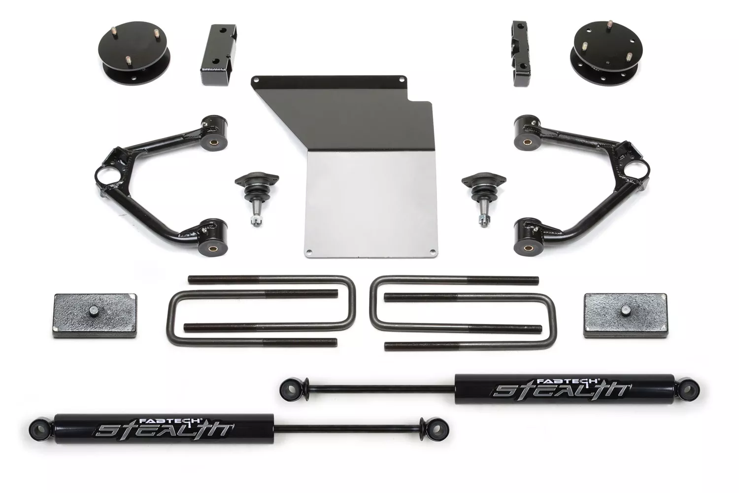 Fabtech K1070M Budget Lift System w/Shock