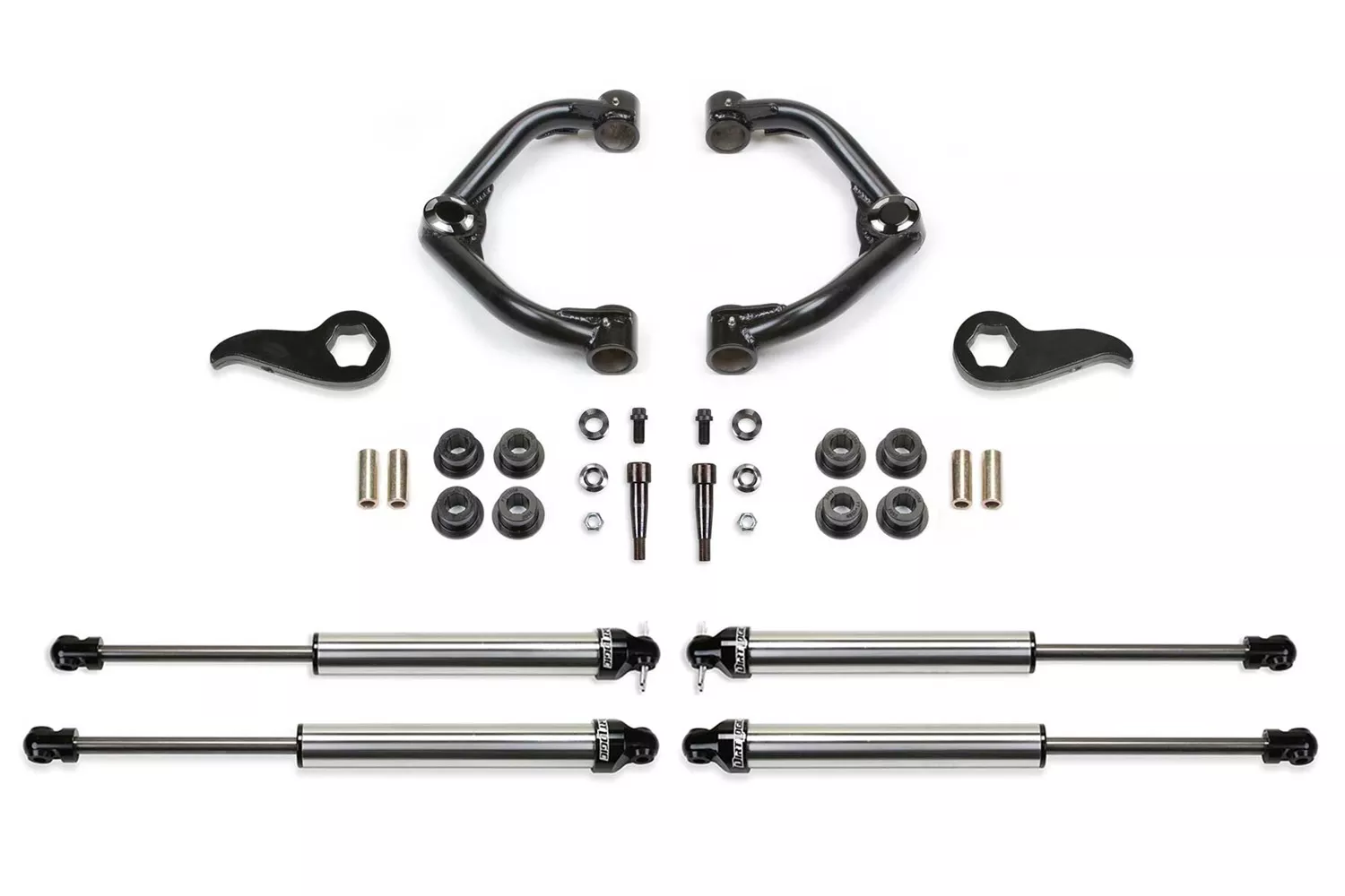 Fabtech K1155DL Uniball UCA Lift System w/Shocks