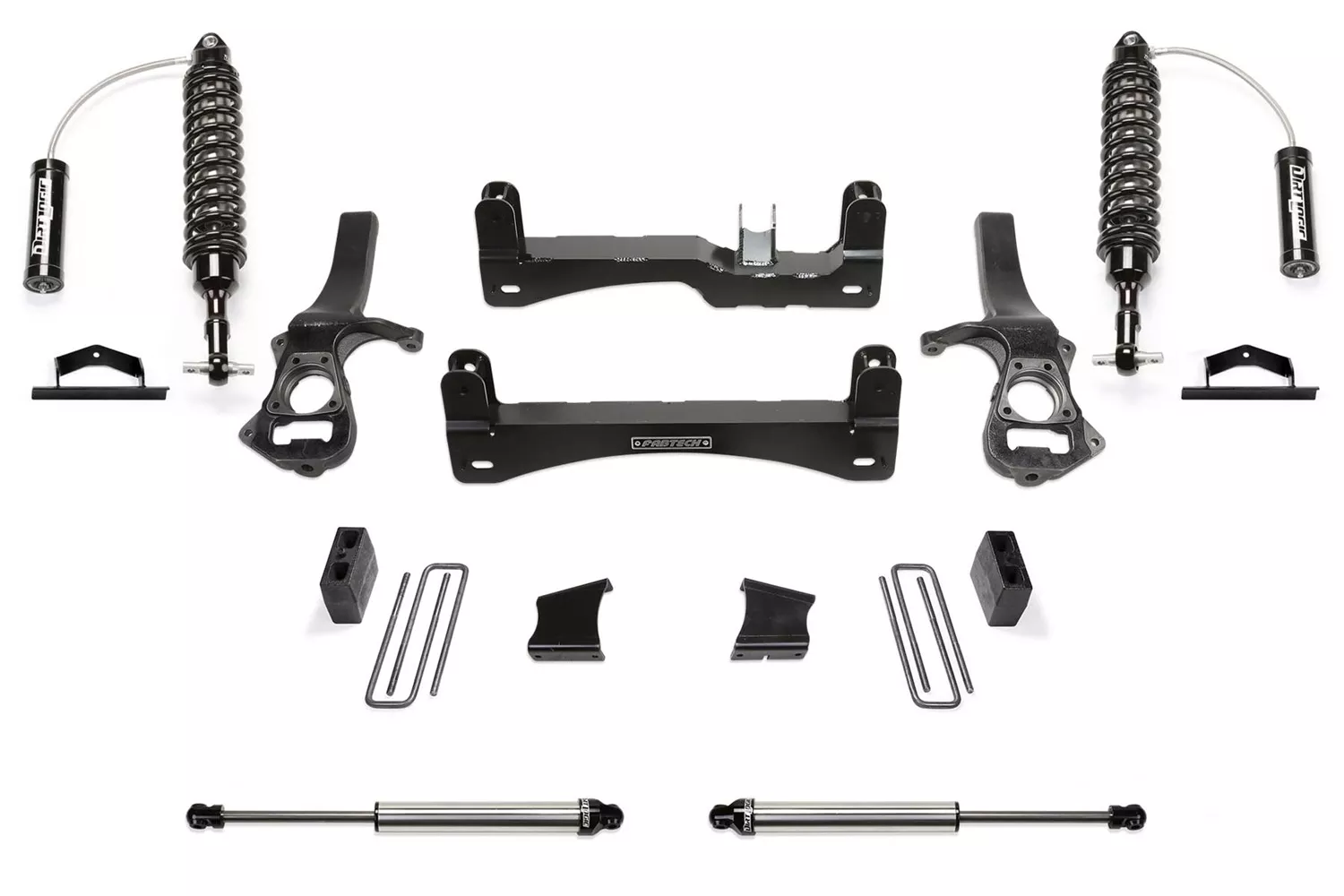 Fabtech K1198DL Performance Lift System w/Shocks