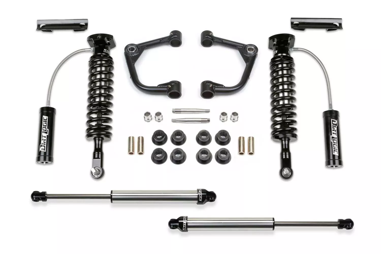 Fabtech K2375DL Uniball UCA Lift System w/Shocks
