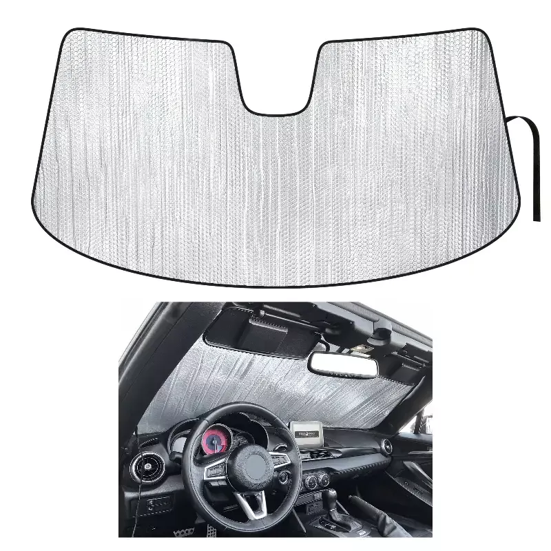 Front Windshield Sunshade for 2017-2021 Fiat 124 Spider Convertible