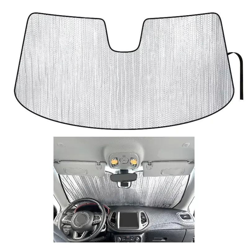 Front Windshield Sunshade for 2017-2026 Jeep Compass SUV