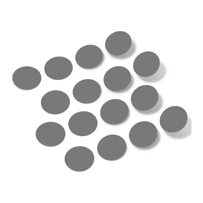 Grey Polka Dot Circles Wall Decals