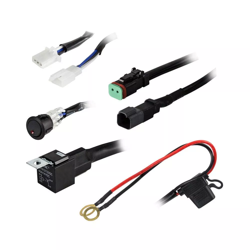 Heise - 1 Lamp Dt Wiring Harness And Switch Kit (He-Slwh1)