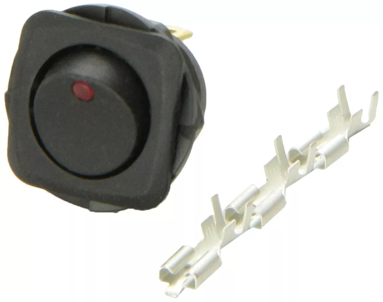 Hella Switch Rocker Spst Led Red