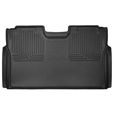 Husky Liners WeatherBeater 2nd Seat Floor Liner 19371 (Full Coverage) for 2015-22 Ford F150/F250/F350/F450 SuperCrew Pickup
