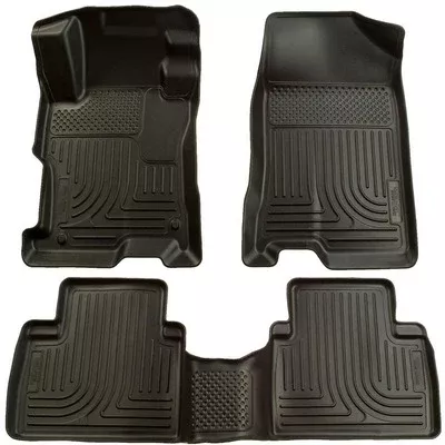 Husky Liners WeatherBeater Front & 2nd Seat Floor Liners for 2009-13 Vibe/Corolla/Matrix