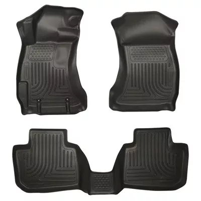 Husky LIners WeatherBeater Front & 2nd Seat Floor Liners 99801 for 2012-17 Subaru