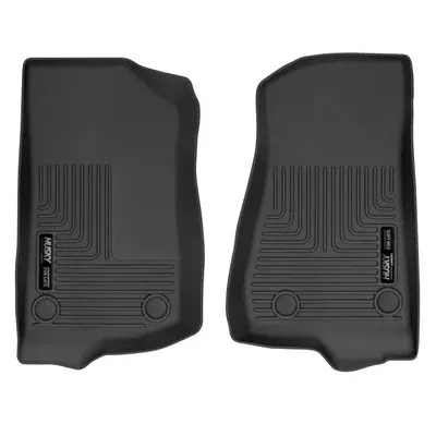 Husky Liners WeatherBeater Front Floor LIners 13021 for 2018+ Wrangler / Gladiator