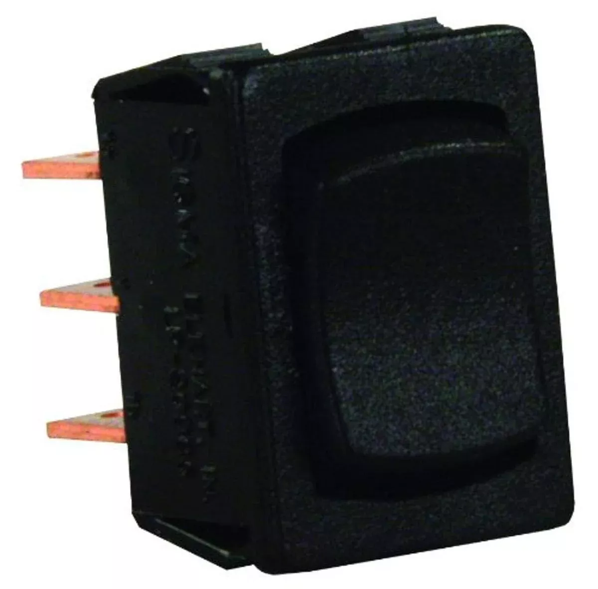 Jr Products 13445 Mini Mom-On/Off/Mom-On Switch - Black