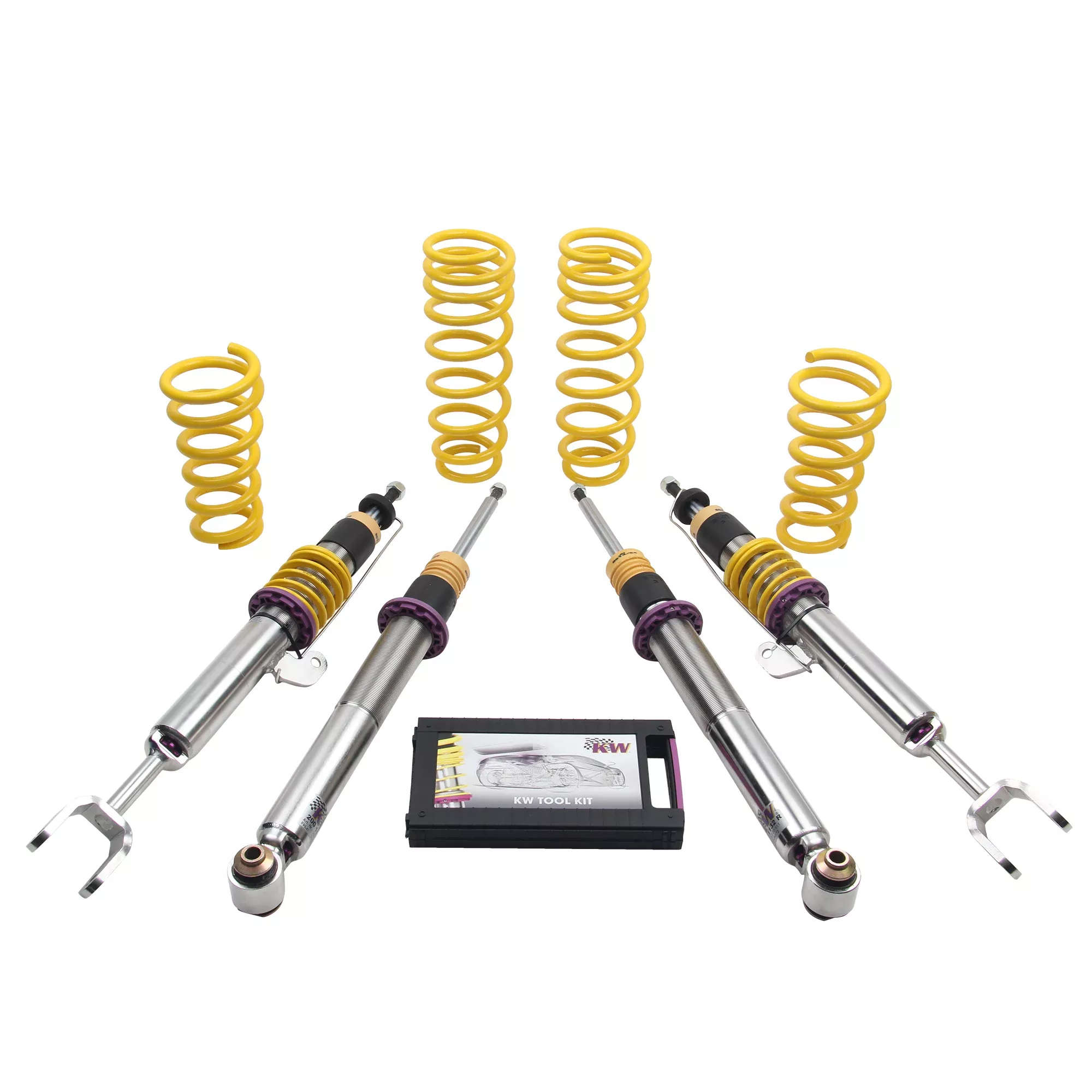 KW Suspensions 35220098 KW V3 Coilover Kit Bundle - 2013+ BMW M5