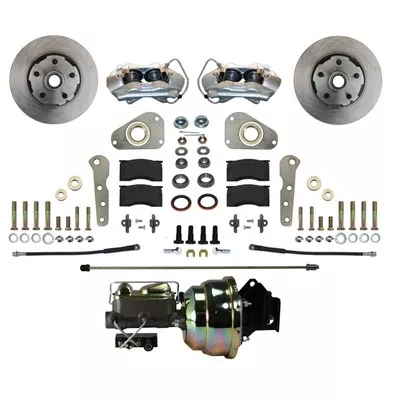 LEED Brakes Power Front Disc Brake Conversion Ford Full Size 4 Piston