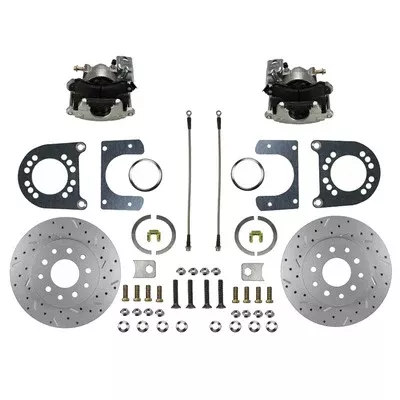 LEED Brakes Rear Disc Brake Conversion Kit - MaxGrip XDS - Ford 8" & 9" Small Bearing