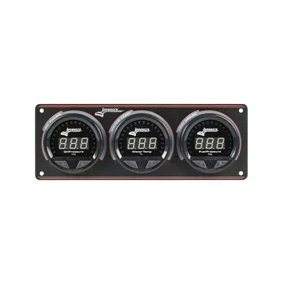 Longacre 3 Gauge Waterproof LED Panel OP/WT/FP