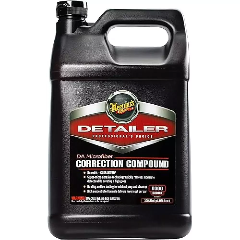 Meguiar's D31 DA Microfiber Correction Compound - 1 Gallon - Removes Surface Defects - Factory Color - Model D30001
