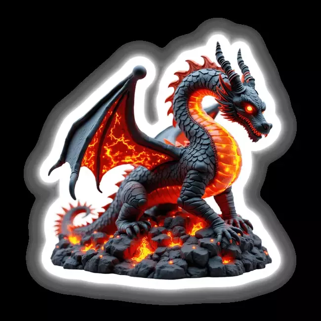 Molten Lava Dragon