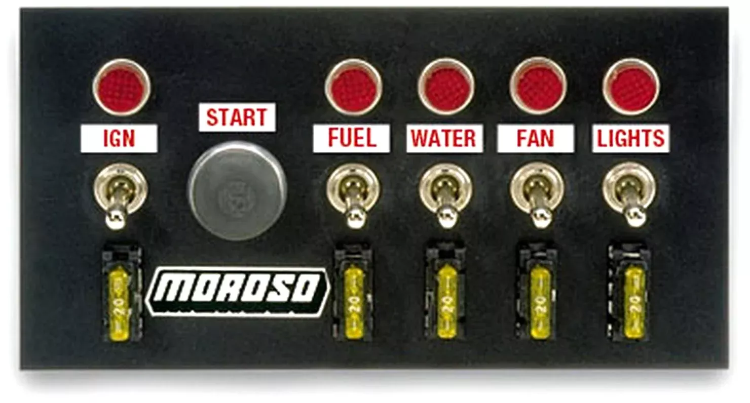 Moroso-74131 Switch Panel, Toggle