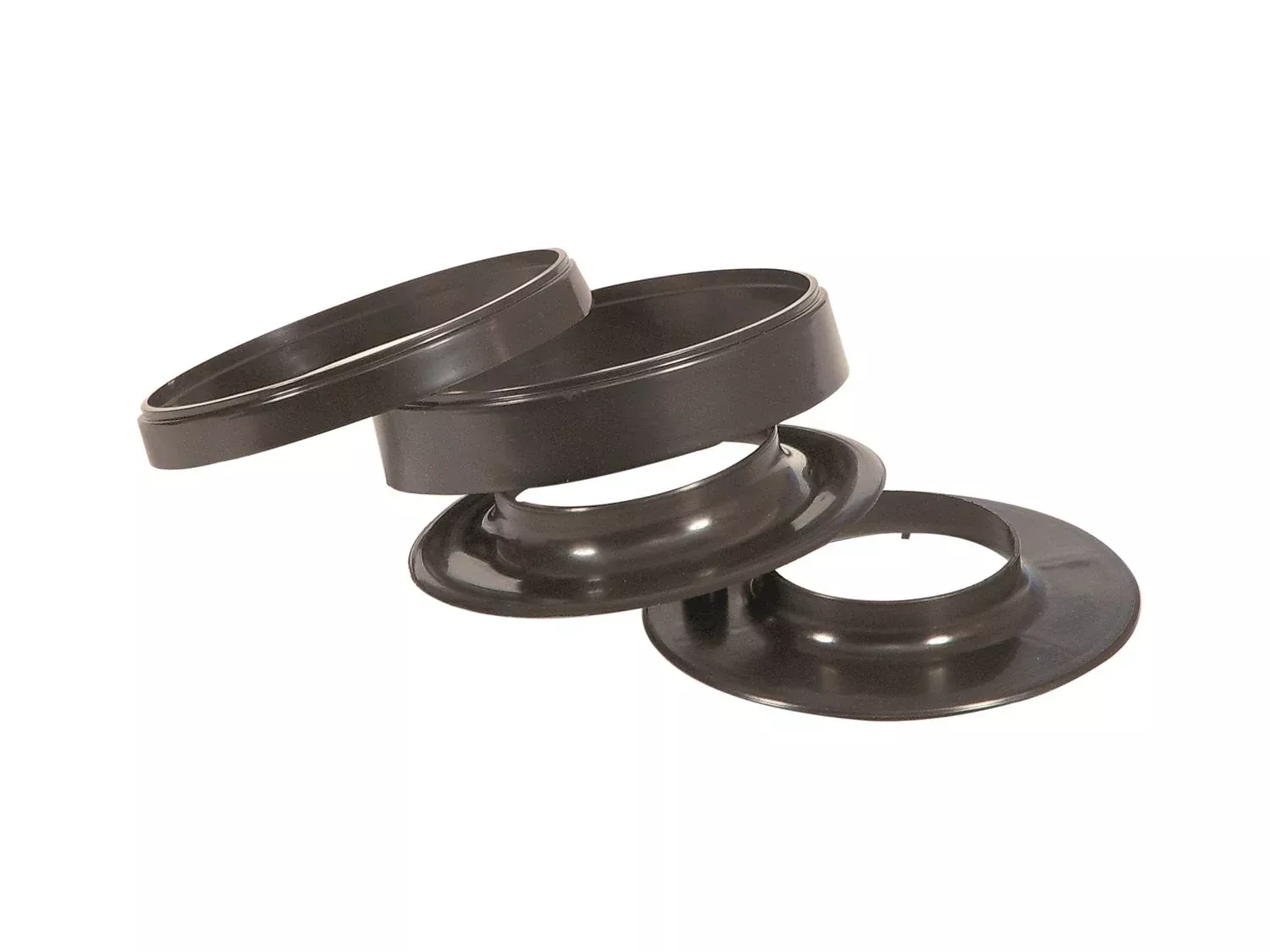Mr. Gasket Air Cleaner Spacer/Adapter Kit, Black