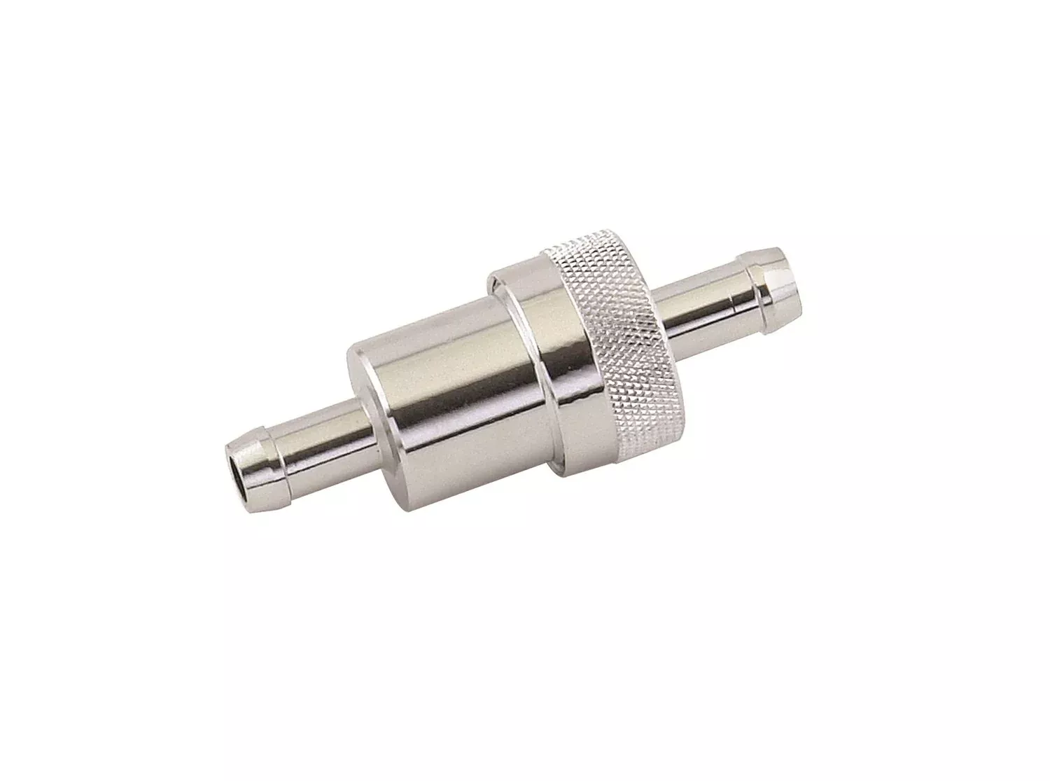 Mr. Gasket Chrome Alum Fuel Filter 3/8"