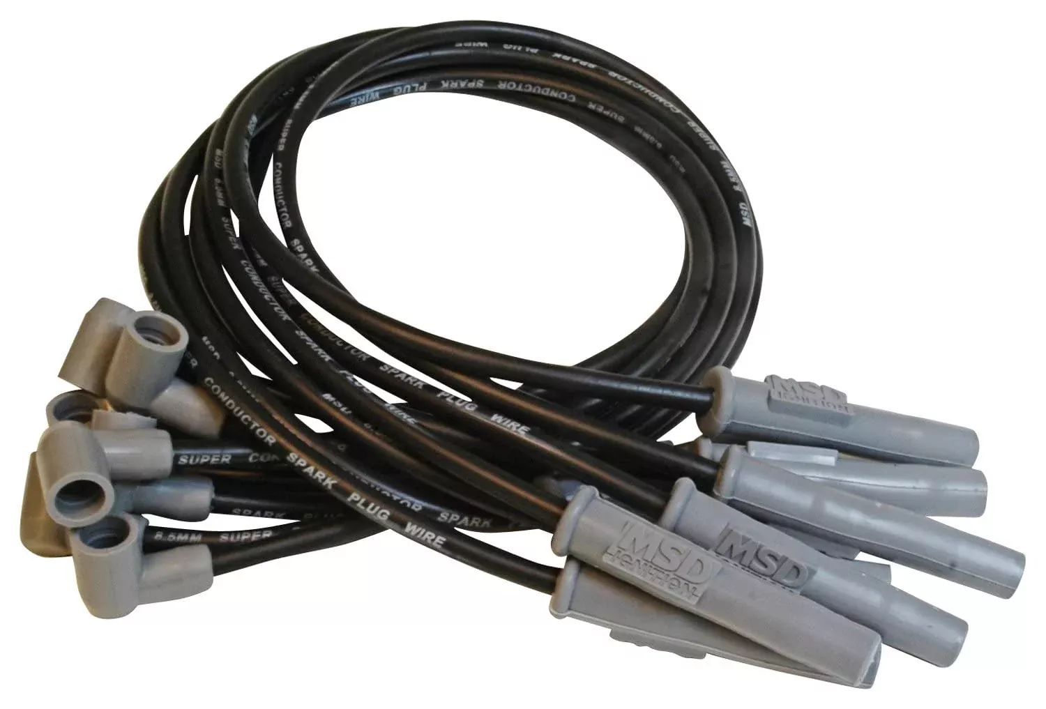 Msd 31383 Super Conductor Spark Plug Wire Set Socket