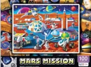 NASA Mars Mission Puzzle (100pc)