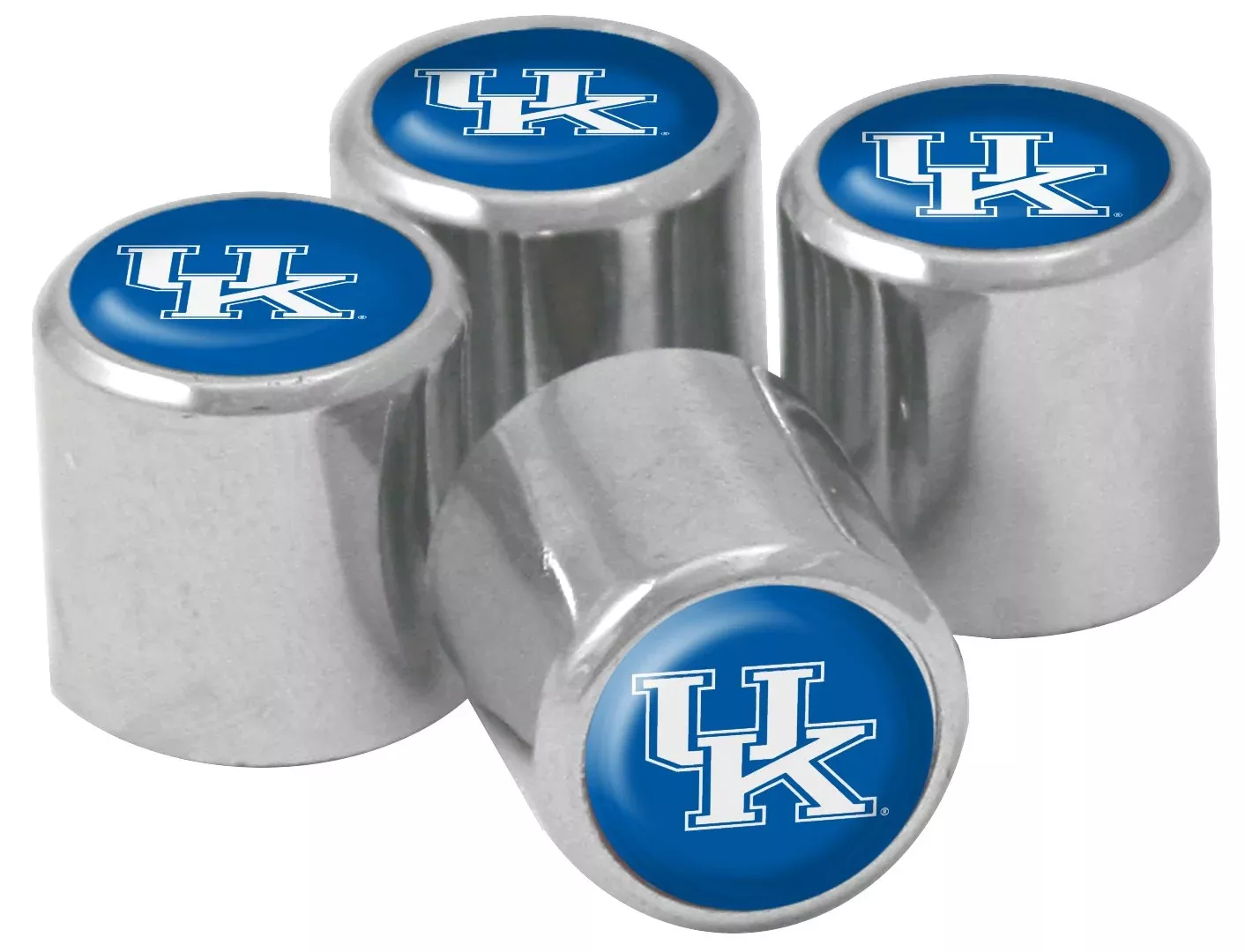 Ncaa Kentucky Wildcats Metal Tire Valve Stem Caps, 4-Pack