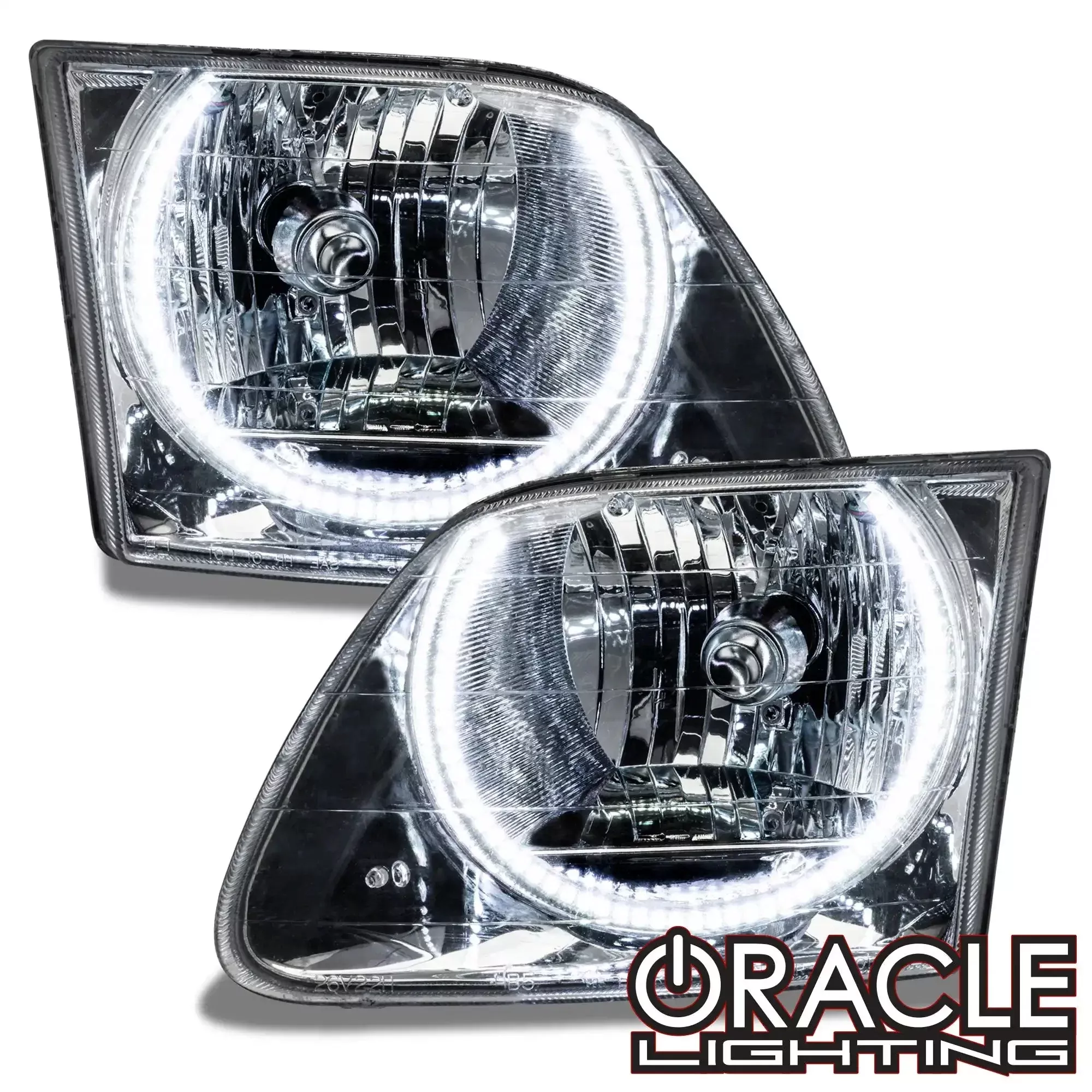 Oracle Lighting 1312-001 1999-2004 Ford Lightning LED Headlight Halo Kit - White