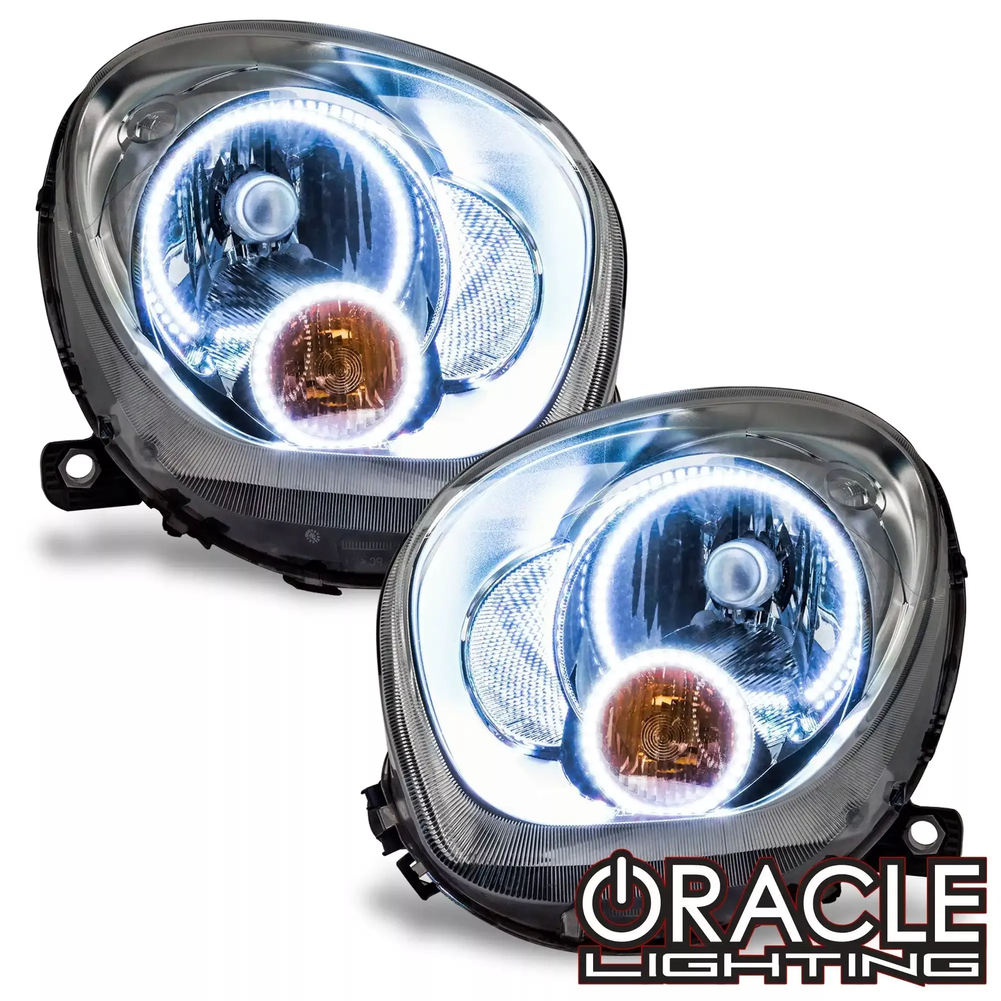 Oracle Lighting 1321-003 2011-2015 Mini Cooper Countryman LED Headlight Halo Kit - Red