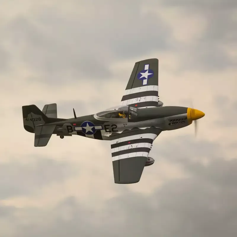 P-51D Mustang 20cc ARFw/E-flite Retract Set, Motor & ESC