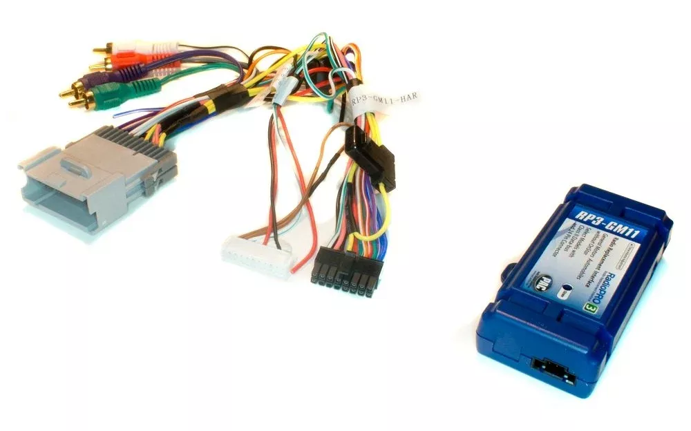 PAC RP3-GM11 Radio Replacement Interface for GM Vehicles, Blue/Black, Copper/PVC/PE