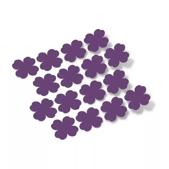 Purple Shamrock Vinyl Wall Decals