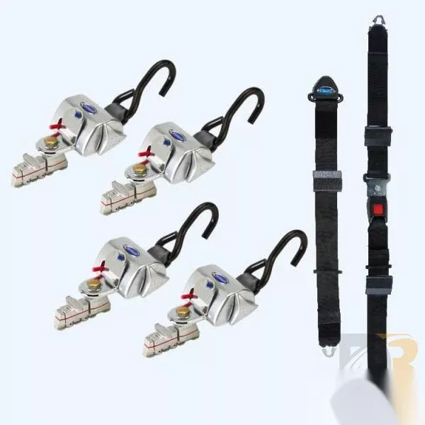 QRT Standard Kit for L Track with manual lap and shoulder belt Q-8200-A-L