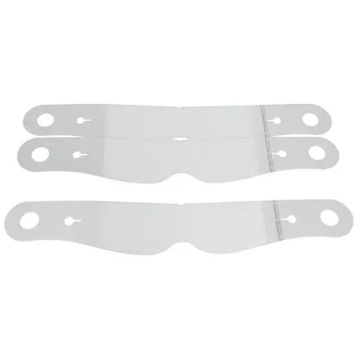 Racing Optics 10204CP - 2 mil Perimeter Seal Laminated Tear-Offs XStack™ 10 (Clear) - Simpson RX, Super Bandit, Diamondback, Raider