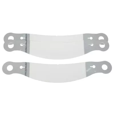 Racing Optics 10205CP - 2 mil Perimeter Seal Laminated Tear-Offs XStack™ 10 (Clear)