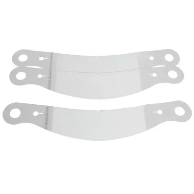 Racing Optics 10206CP - 2 mil Perimeter Seal Laminated Tear-Offs XStack™ 10 (Clear) - Bell SE03 and SE05 Shields
