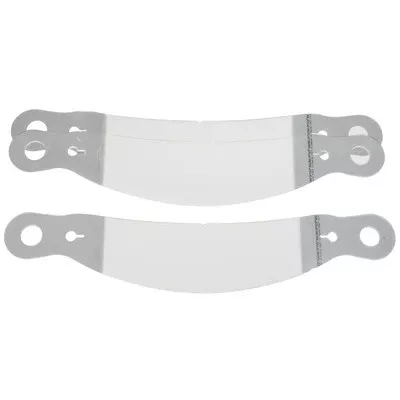 Racing Optics 10209CP - 2 mil Perimeter Seal Laminated Tearoffs XStack™ 10 (Clear) - Shark, Vudo, Air Draft, Wizard