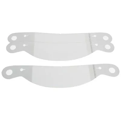 Racing Optics 10230CP - 2 mil Perimeter Seal Laminated Tearoffs XStack™ 10 (Clear) - Impact Vapor, Charger, Scorpion