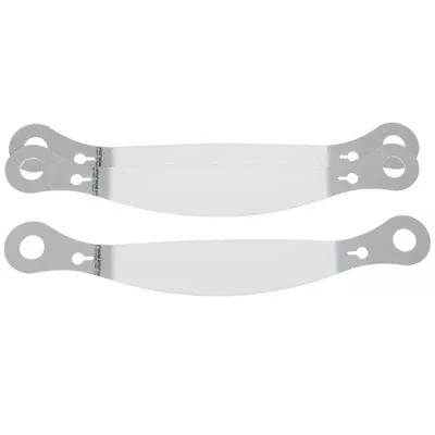 Racing Optics 10252CP - 2 mil Perimeter Seal Laminated Tearoffs XStack™ 10 (Clear) - Stilo ST5 Large Tabs