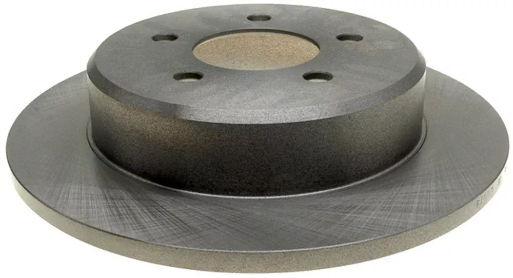Raybestos Replacement Rear Disc Brake Rotor For Select Chrysler, Dodge, Plymouth Vehicles, Part #76650R, Silver