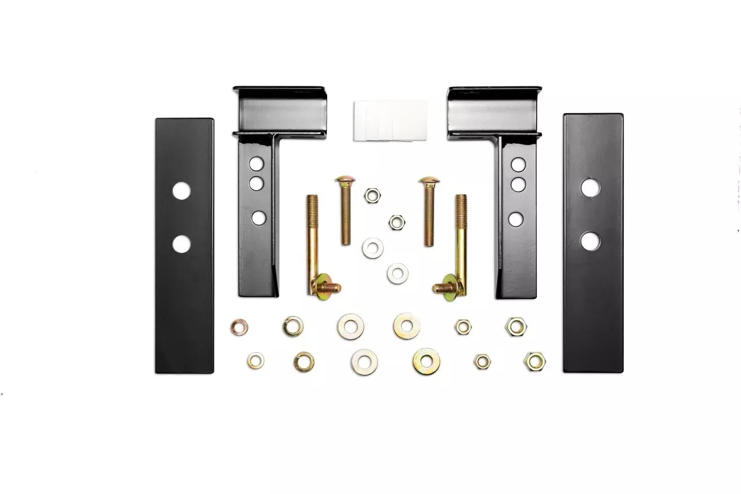 Realtruck Backrack Hardware Kit For Use W/Standard Bed, Black, No Drill | 30108 | Fits 2000-2007 Toyota Tundra