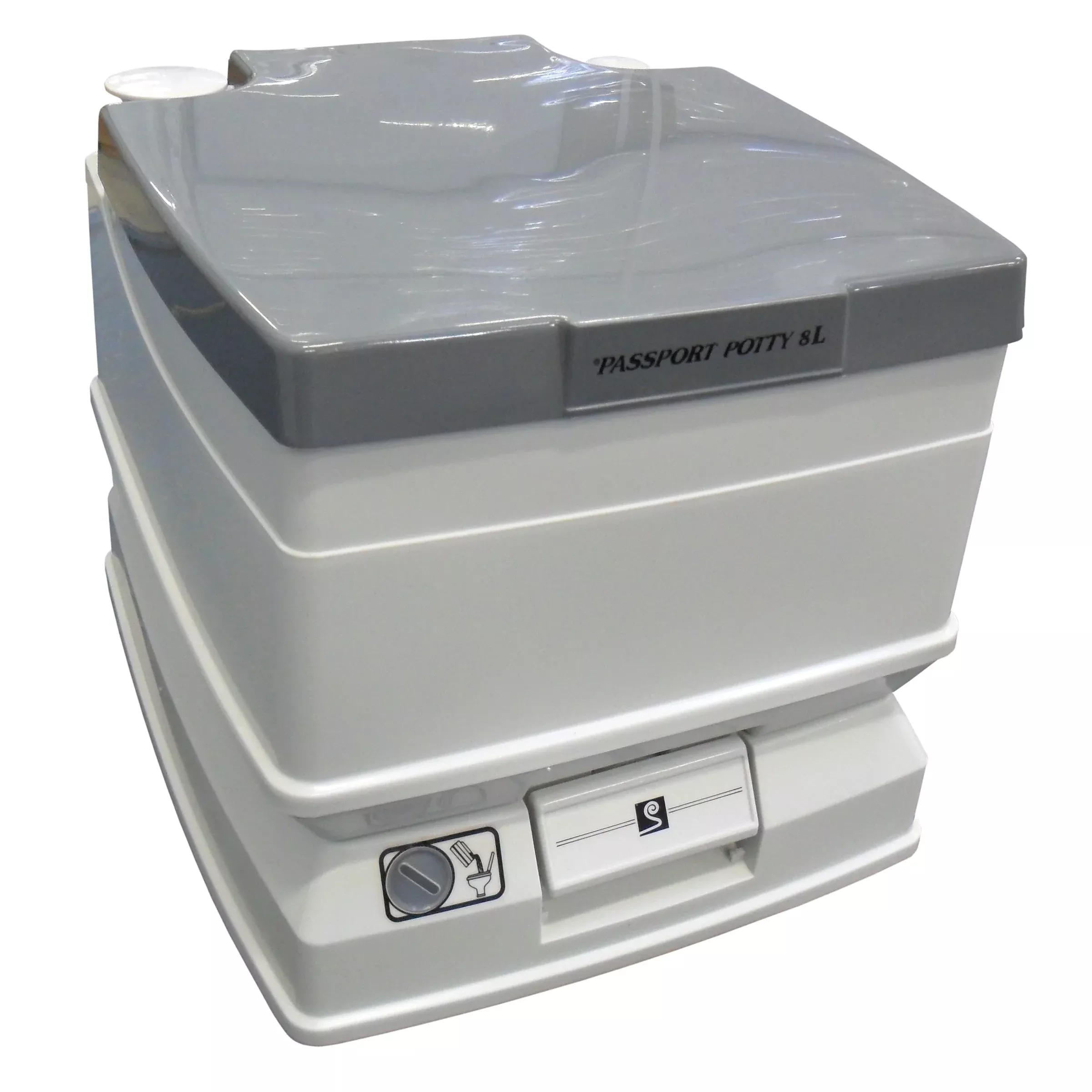 Sanitation Equipment Passport Potty 8 Liter, White