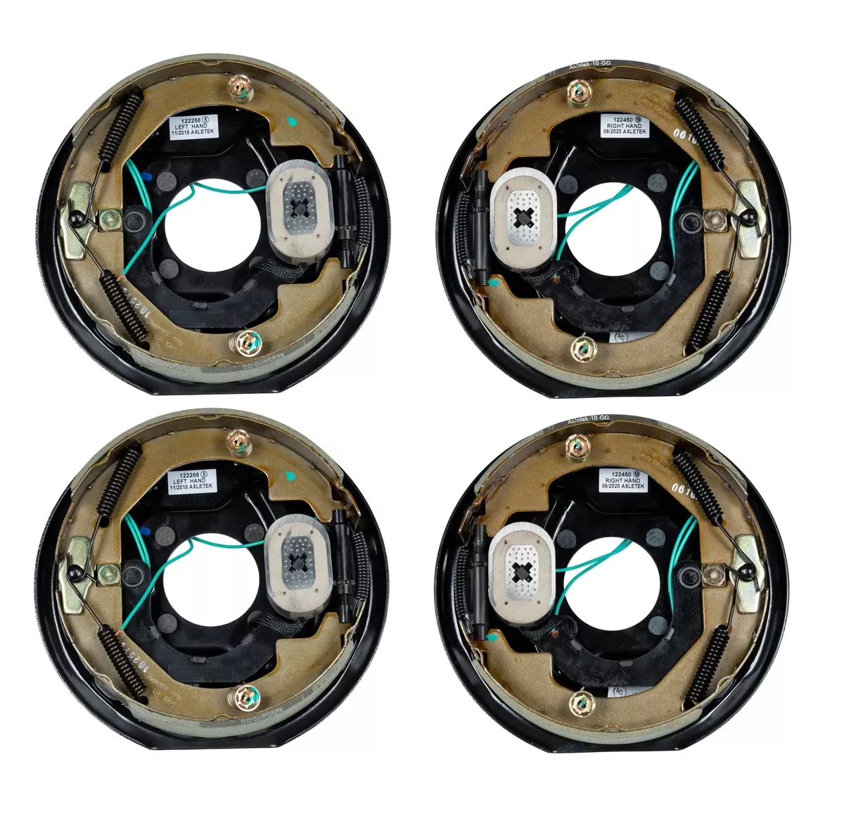 SET OF 2, 10" x 2 1/4" - 3,500 lbs Lippert Electric Trailer Brake Assembly Left+ Right