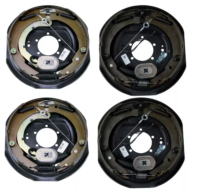 SET OF 2, 12" x 2" - 7,000 lbs FORWARD SELF-ADJUSTING BRAKE Lippert Electric Trailer Brake Assembly Left+ Right