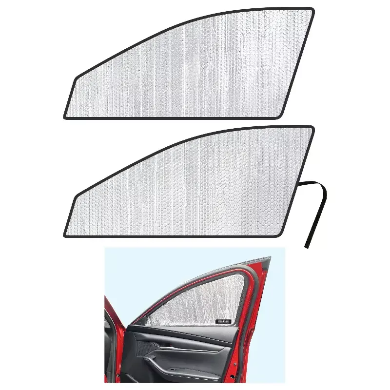 Side Window Front Seat Sunshade for 2019-2026 Mazda Mazda3 Sedan (Set of 2)
