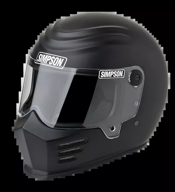 Simpson Outlaw Bandit Helmet - Matte Black