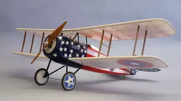 Spad XIII Rubber/Electric Powered 35″ Wingspan