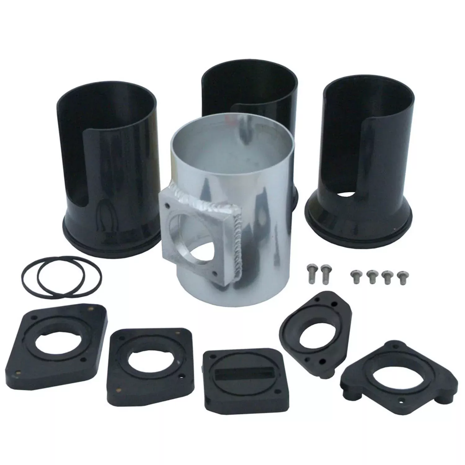Spectre Performance 9405 3 Aluminum Mass Air Flow Sensor Kit (Spe-9405) , Black